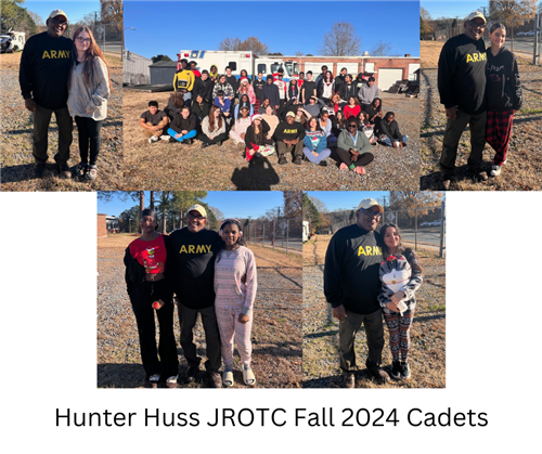 JROTC Cadets Fall 2024